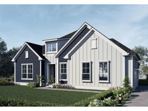 Elevation 1 - Color selections will vary