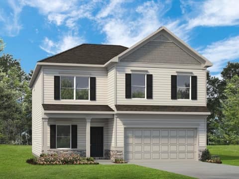 Photo of an Artist rendering for Harrington C exterior. Colors and configurations will vary*